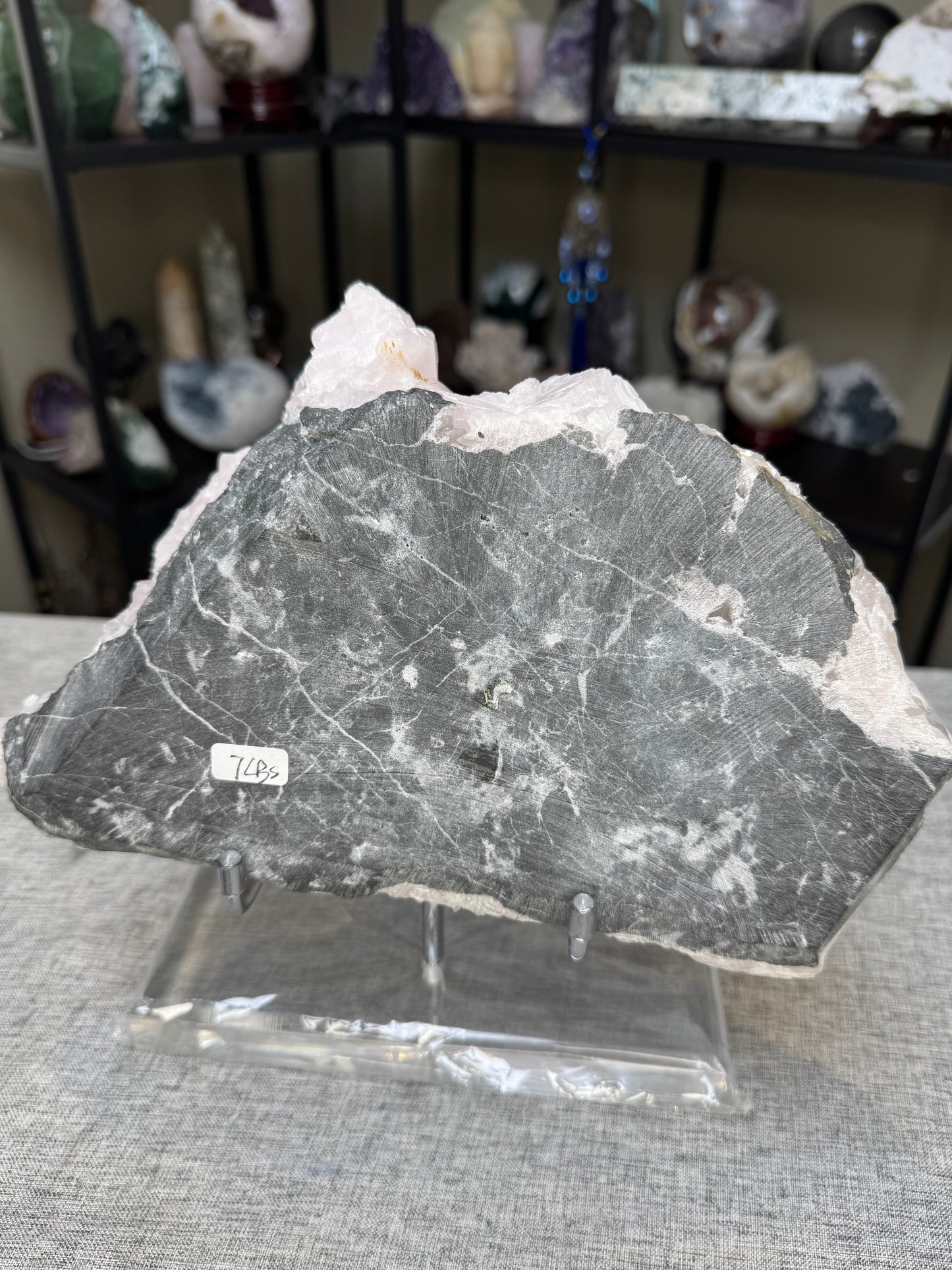 Pink Calcite Specimen 7LBS