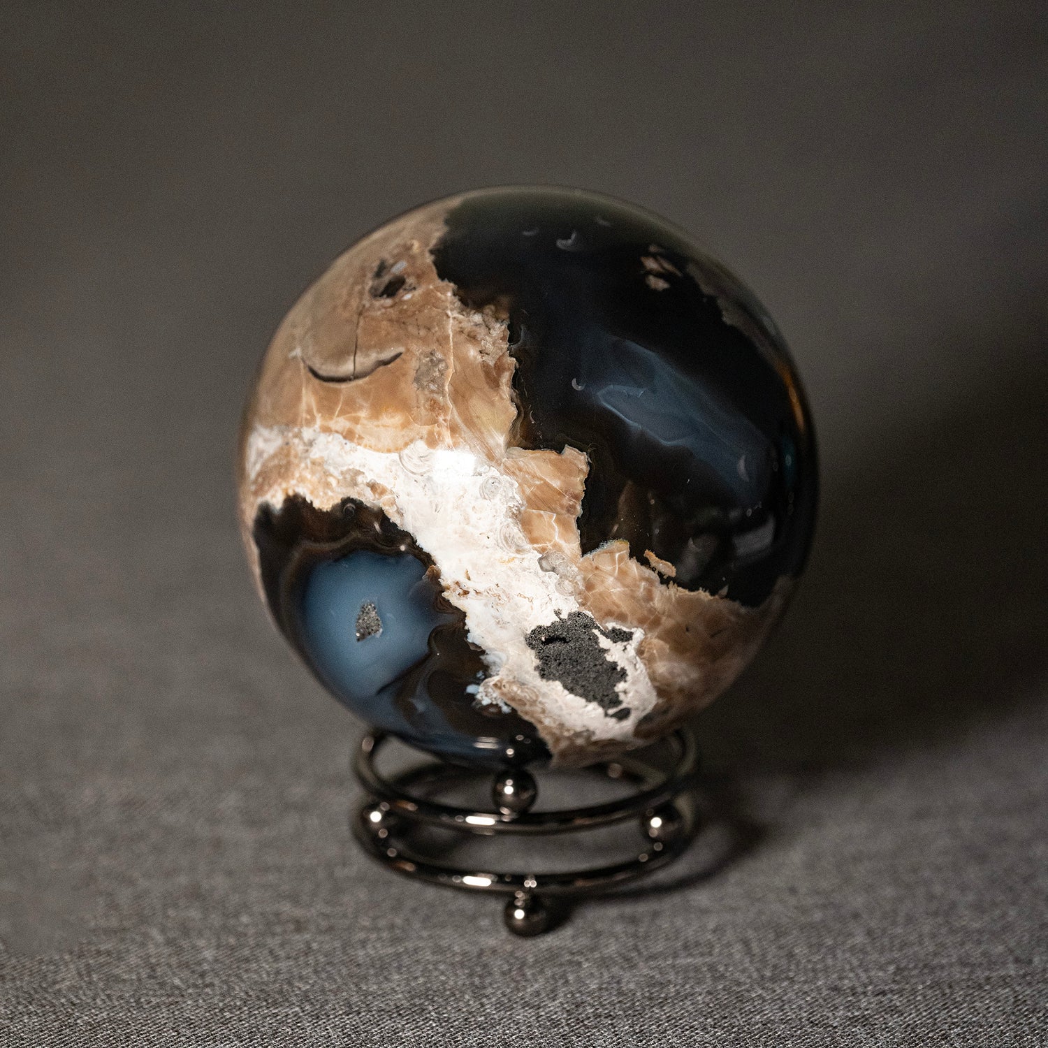 Volcano Agate Sphere